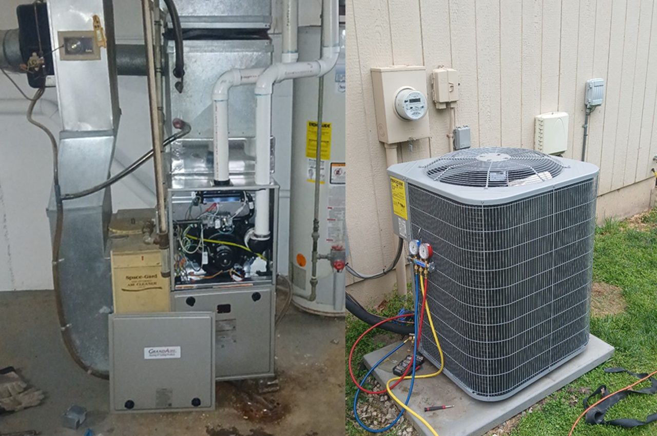 HVAC installation